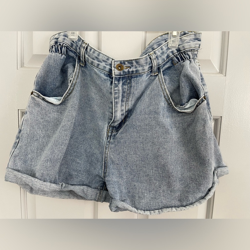 Fashion Nova Light Blue Jean Shorts